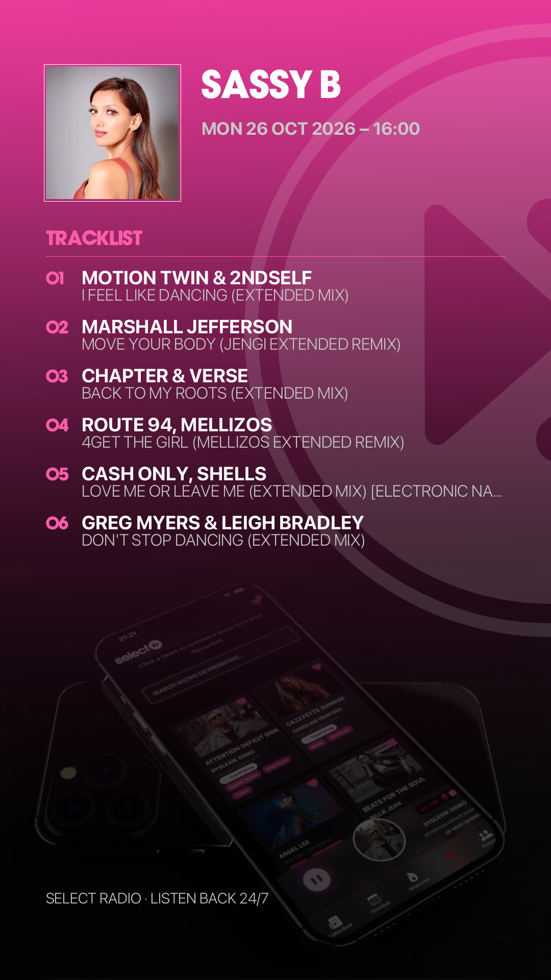 Tracklist Story Preview