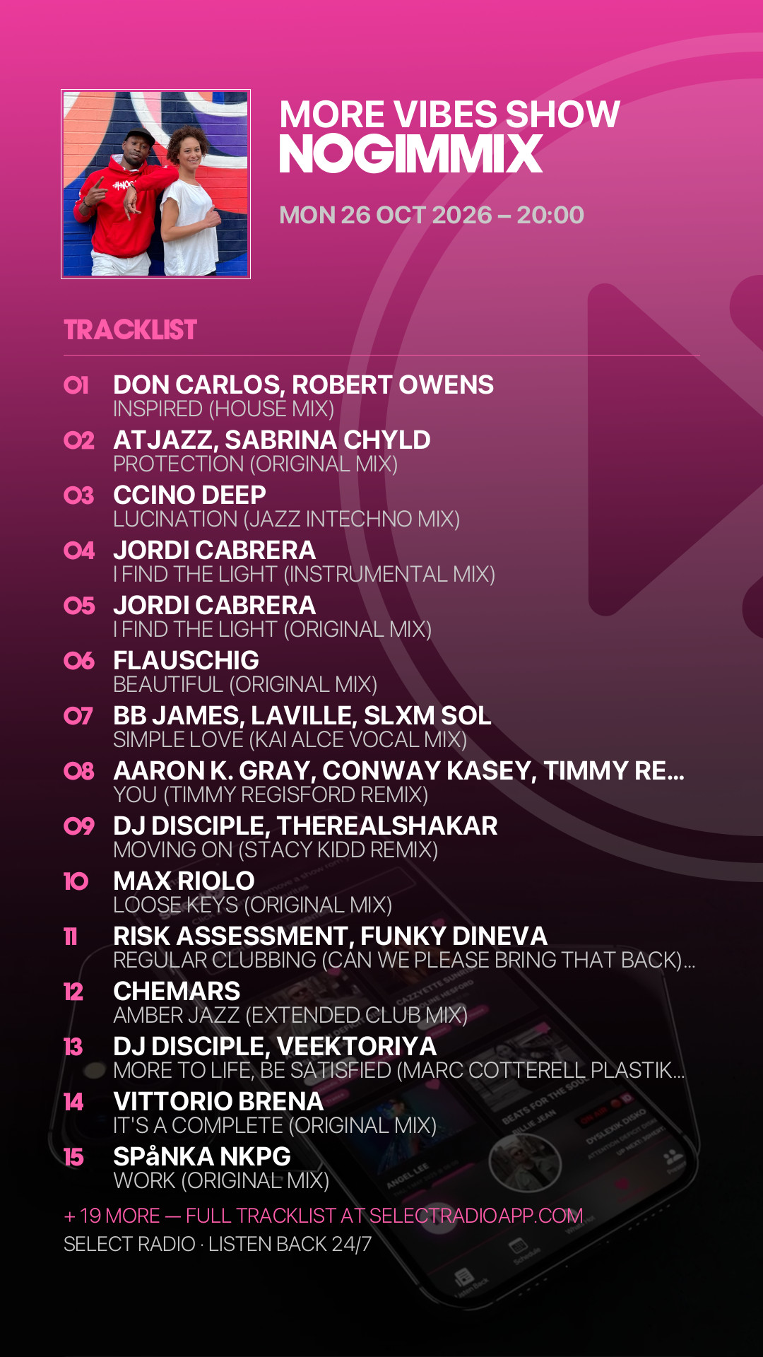 Tracklist Story Preview