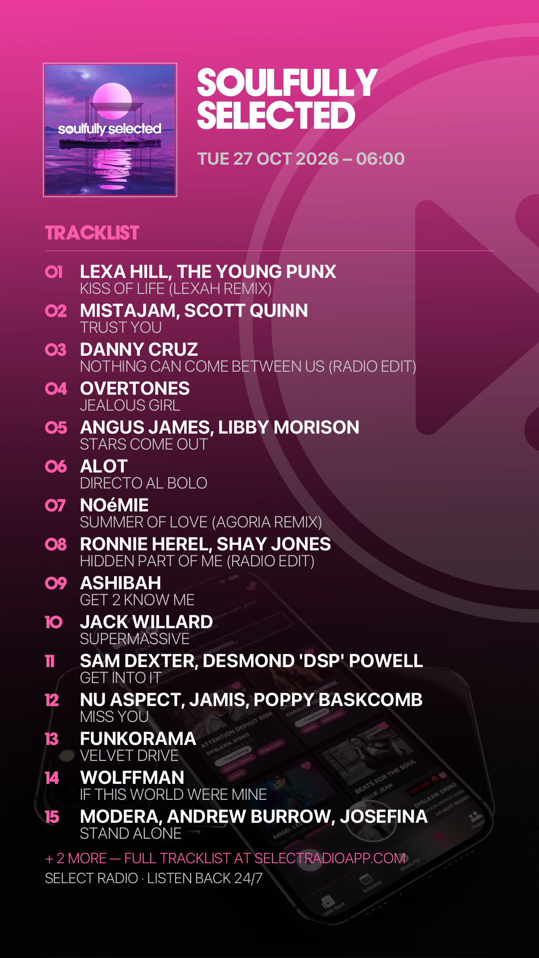 Tracklist Story Preview