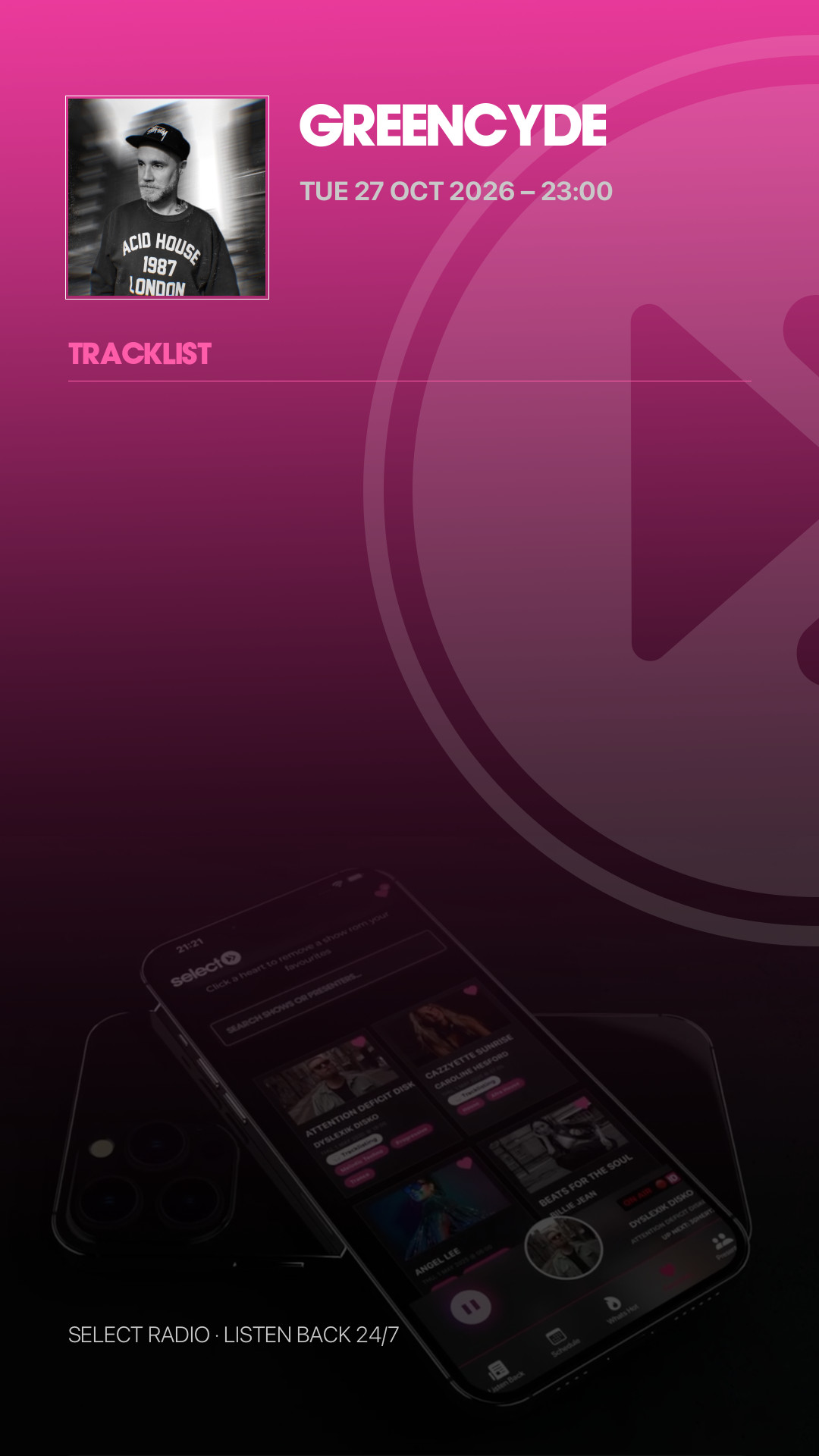 Tracklist Story Preview