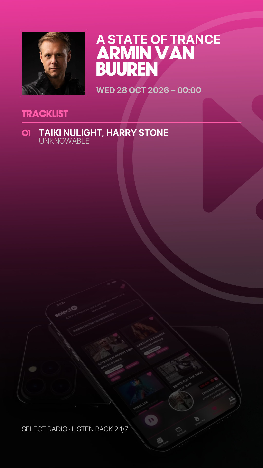 Tracklist Story Preview