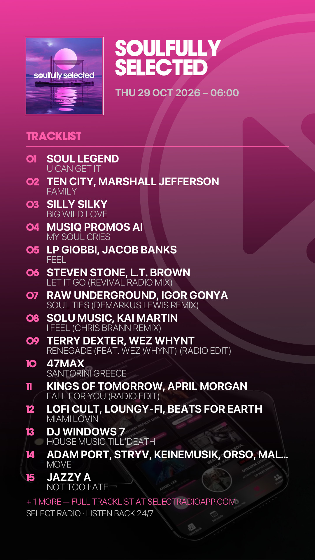 Tracklist Story Preview