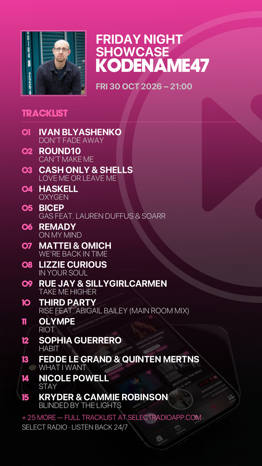 Tracklist Story Preview
