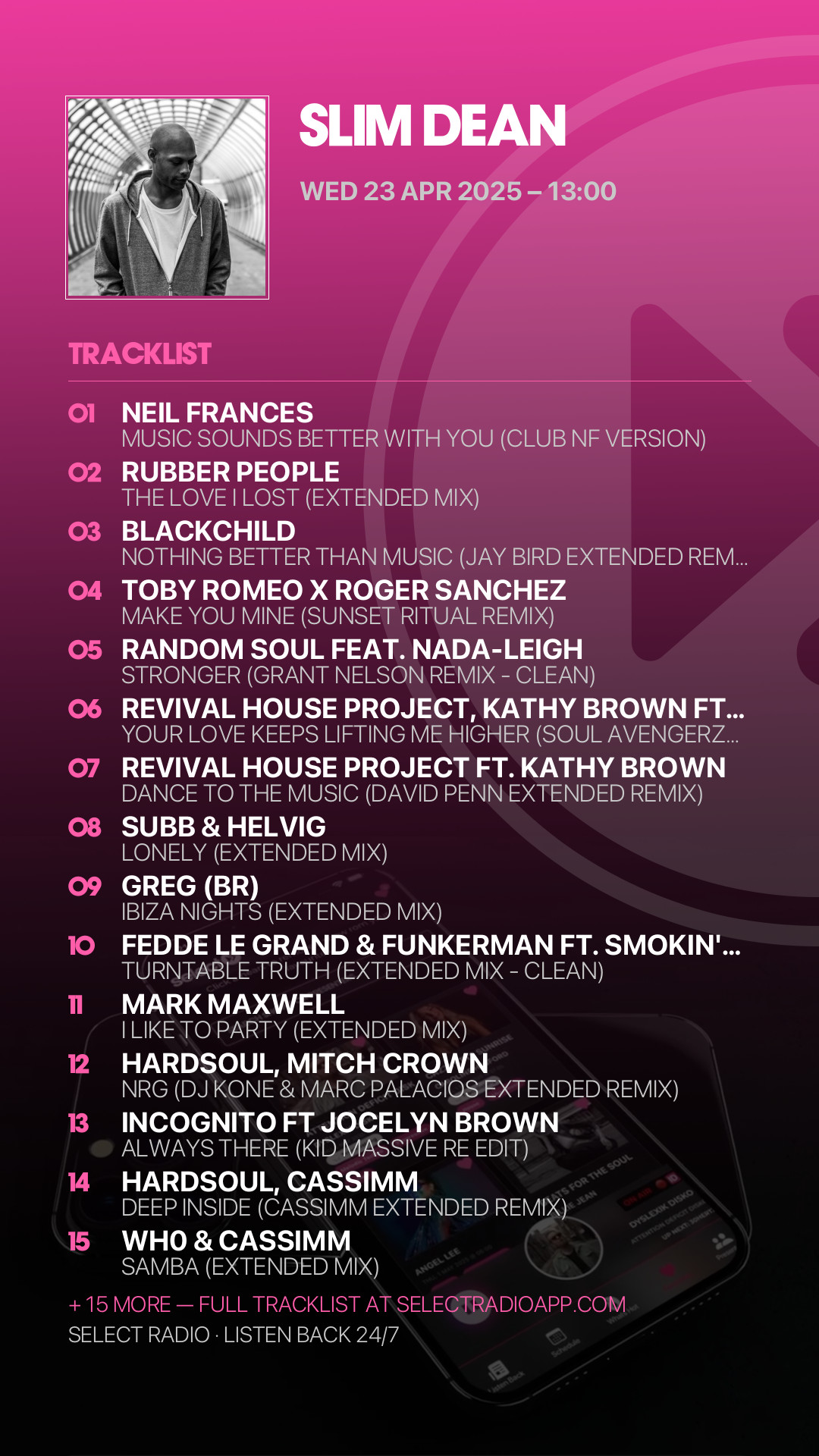 Tracklist Story Preview
