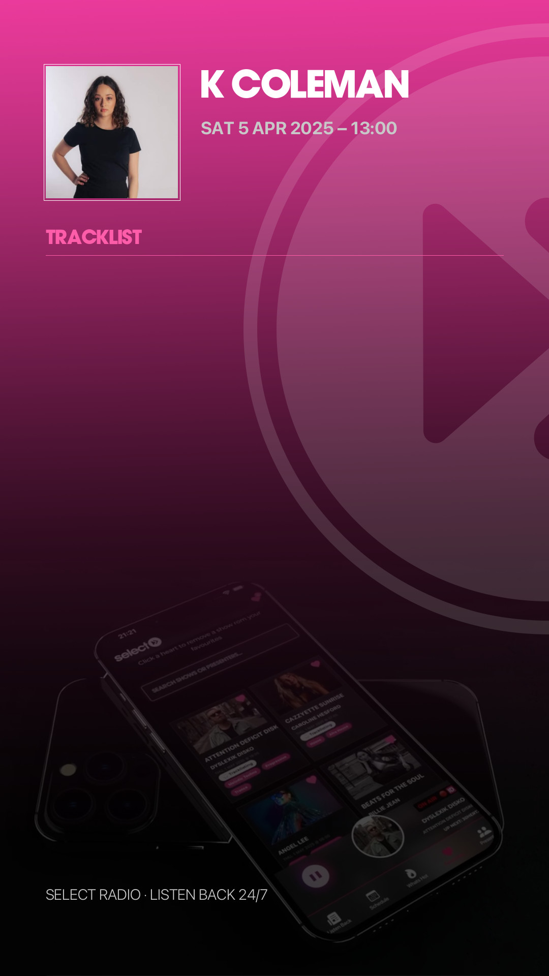 Tracklist Story Preview