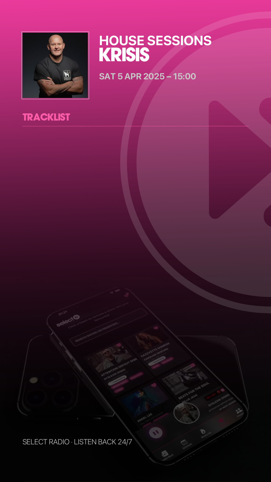 Tracklist Story Preview