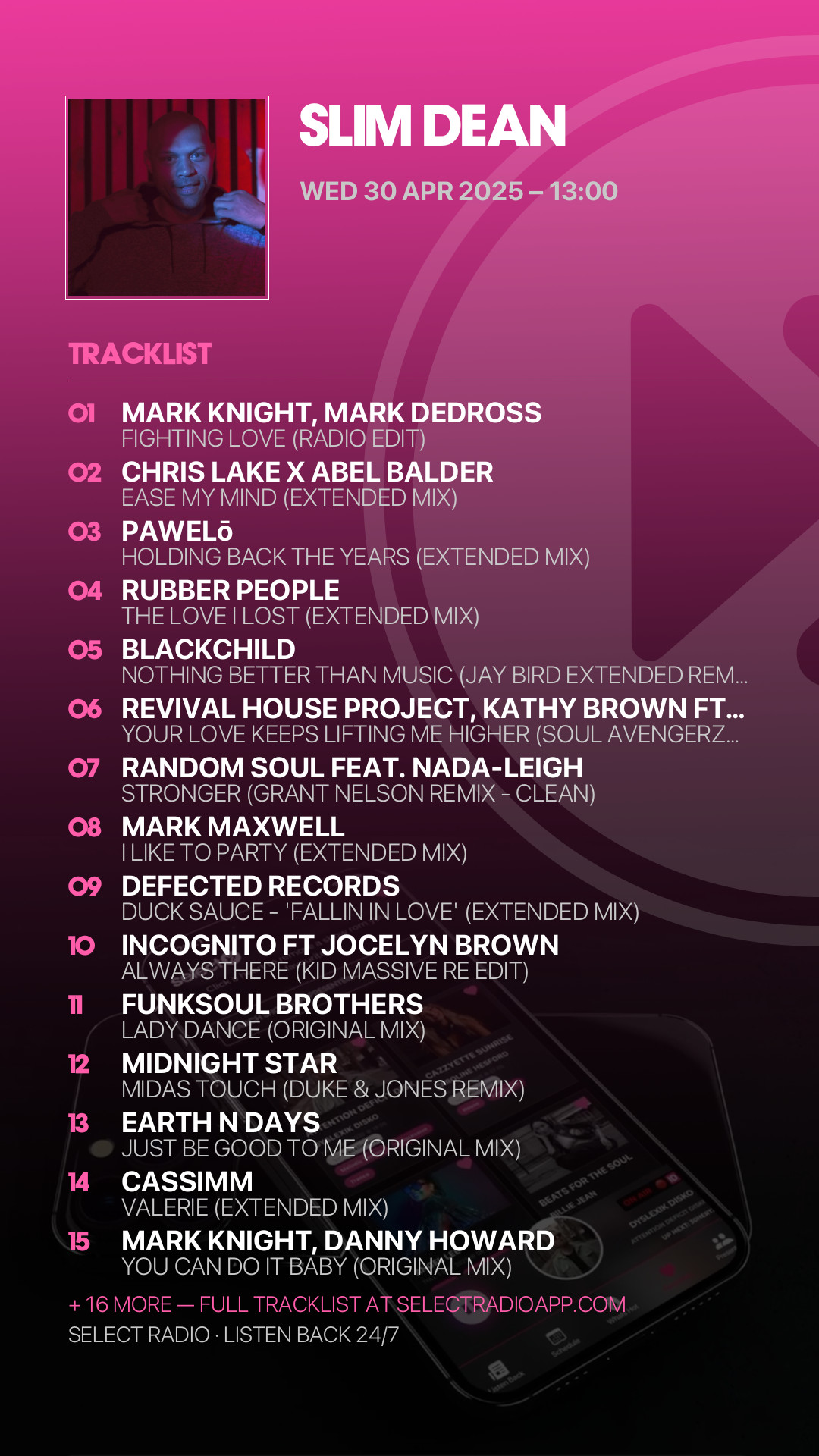 Tracklist Story Preview