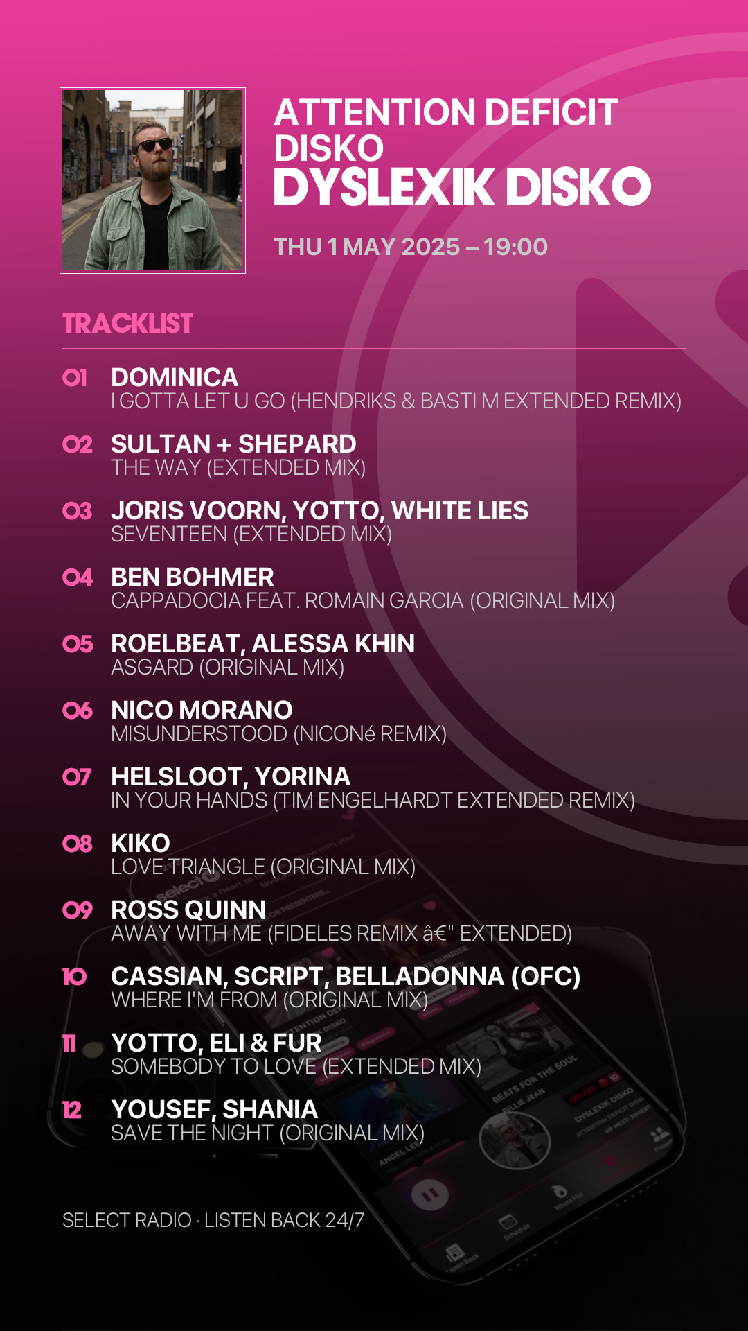 Tracklist Story Preview