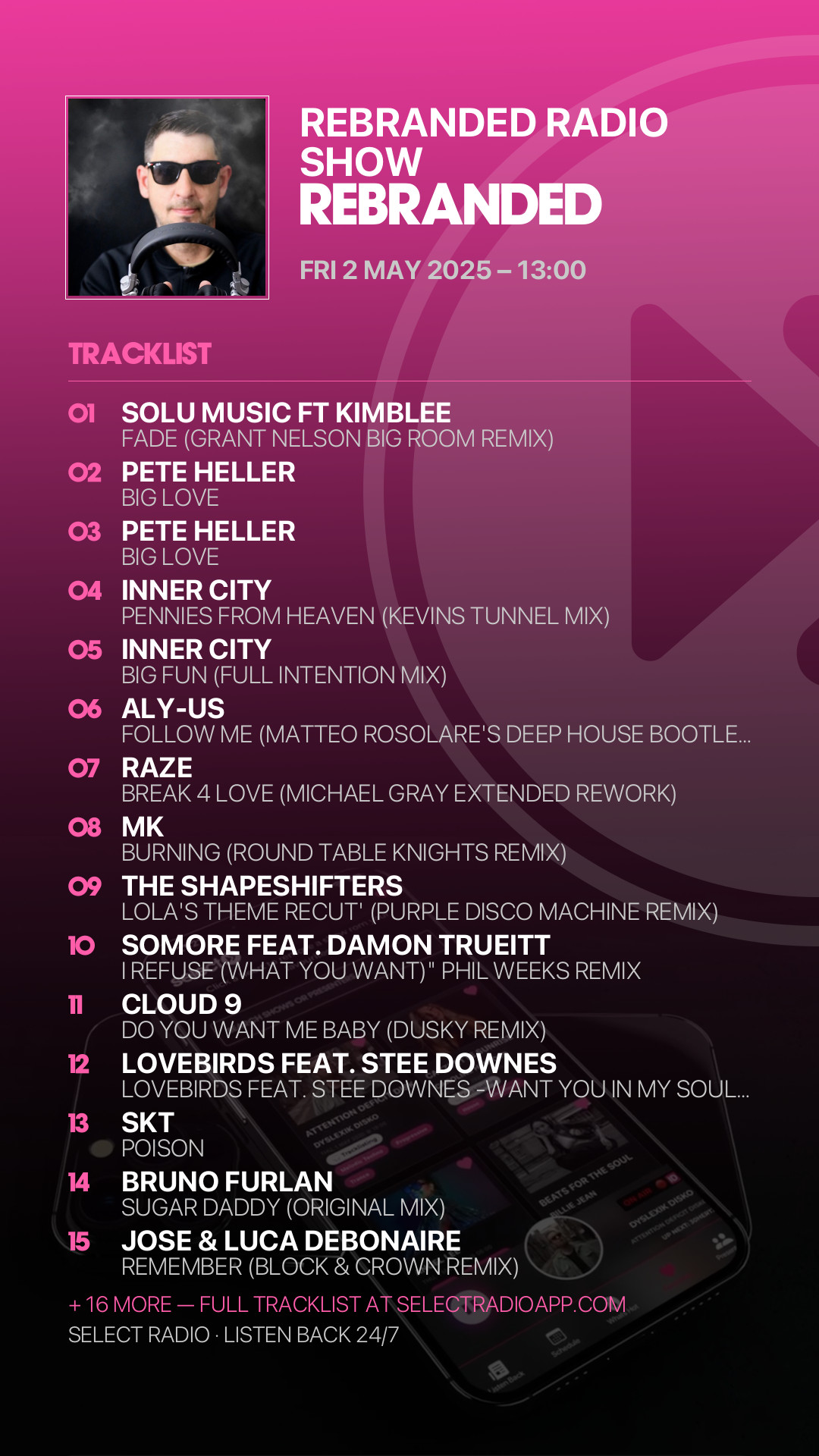 Tracklist Story Preview