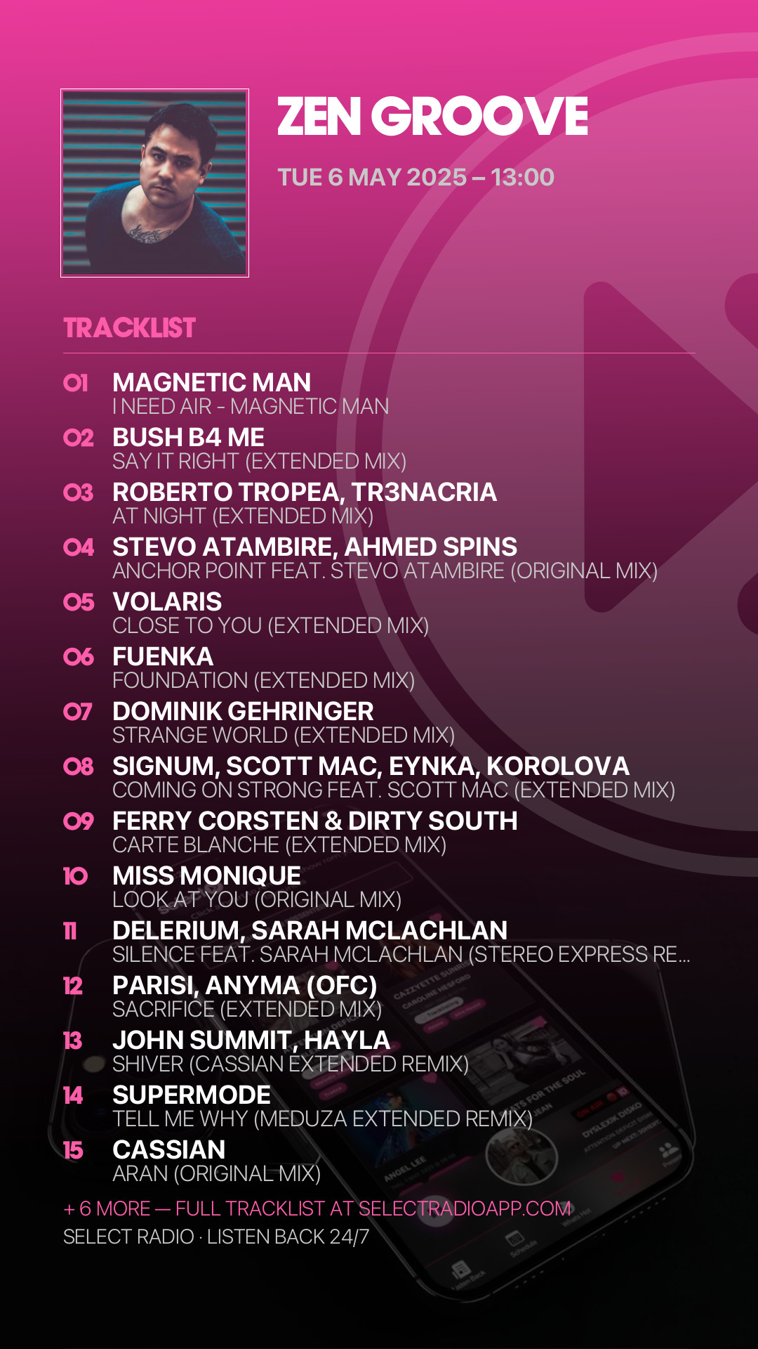 Tracklist Story Preview
