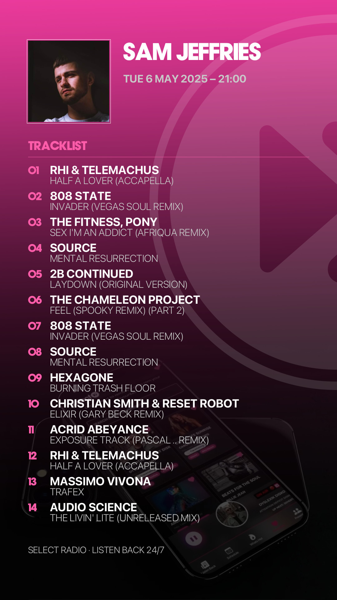 Tracklist Story Preview
