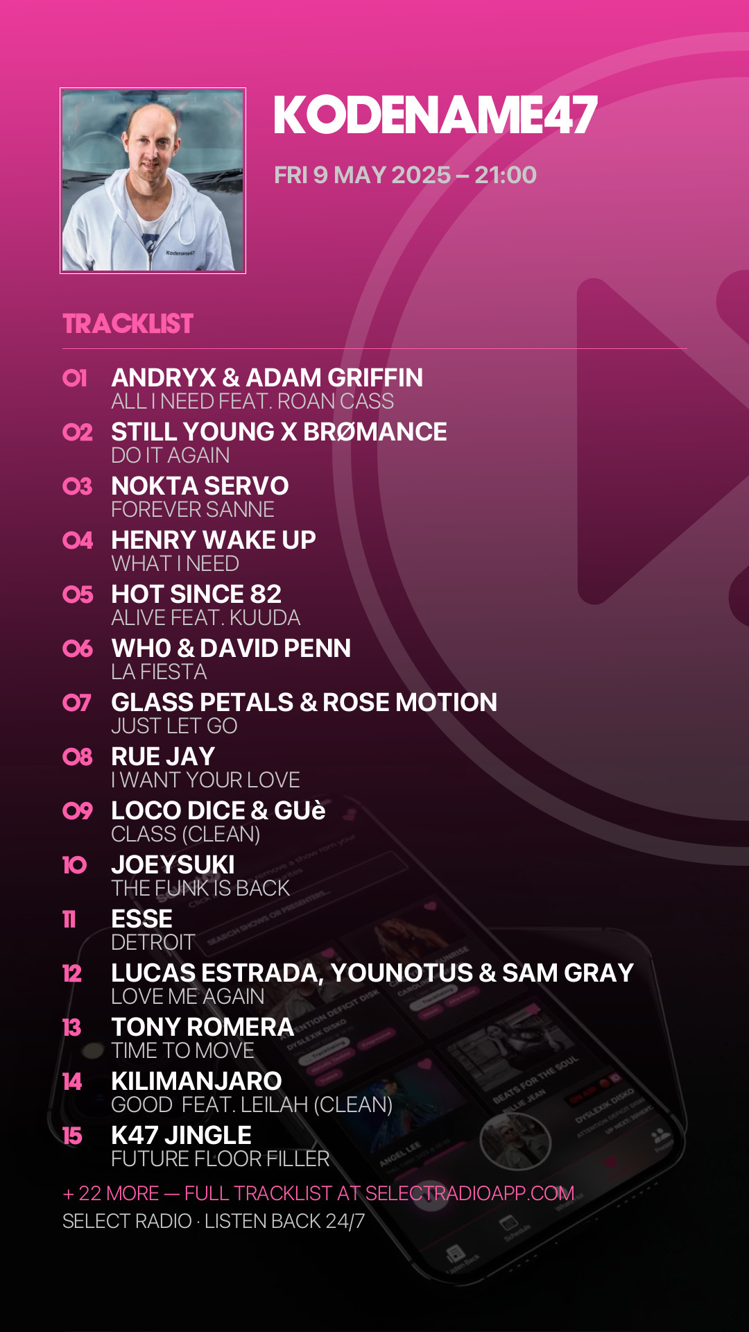 Tracklist Story Preview