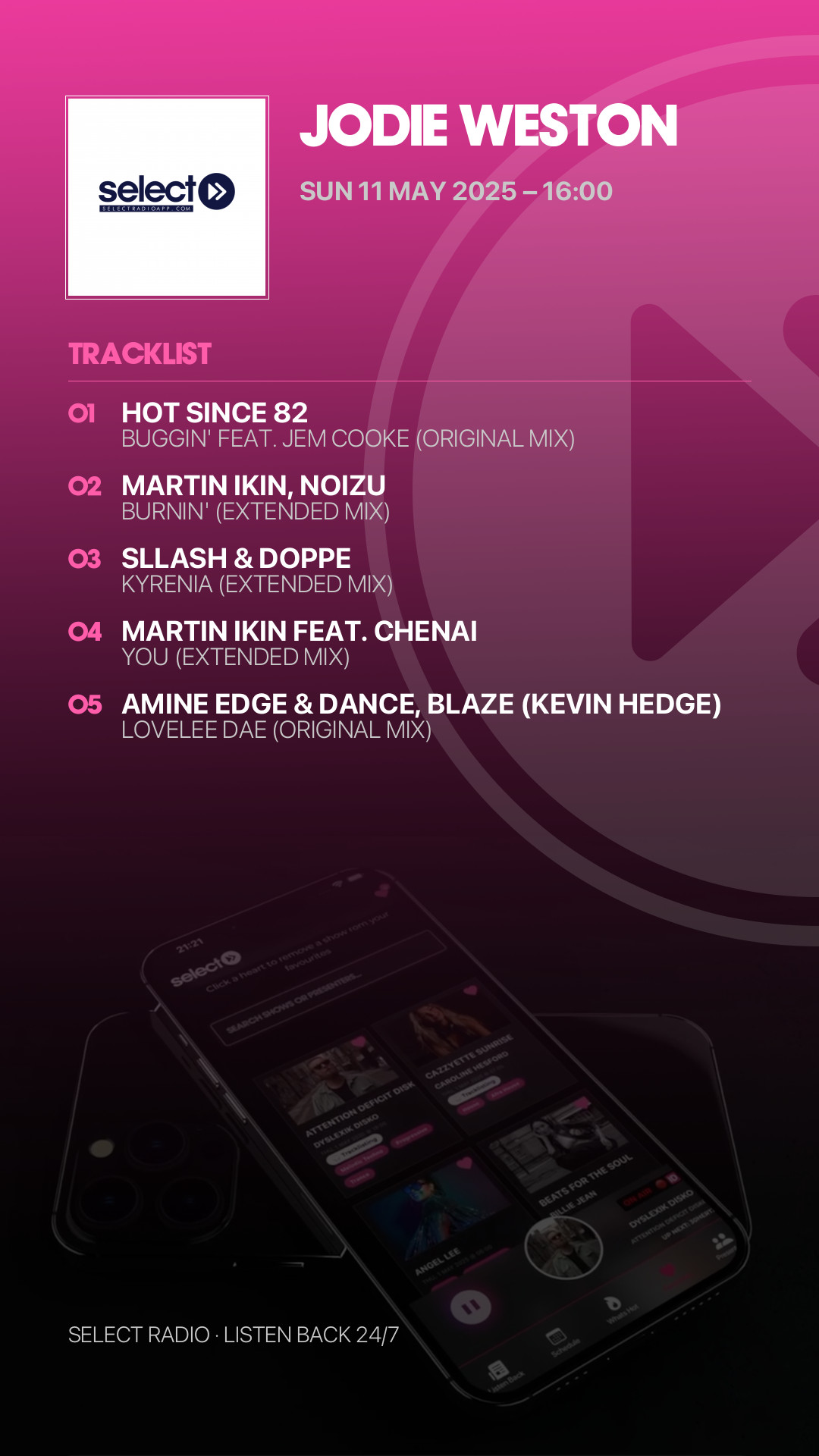 Tracklist Story Preview