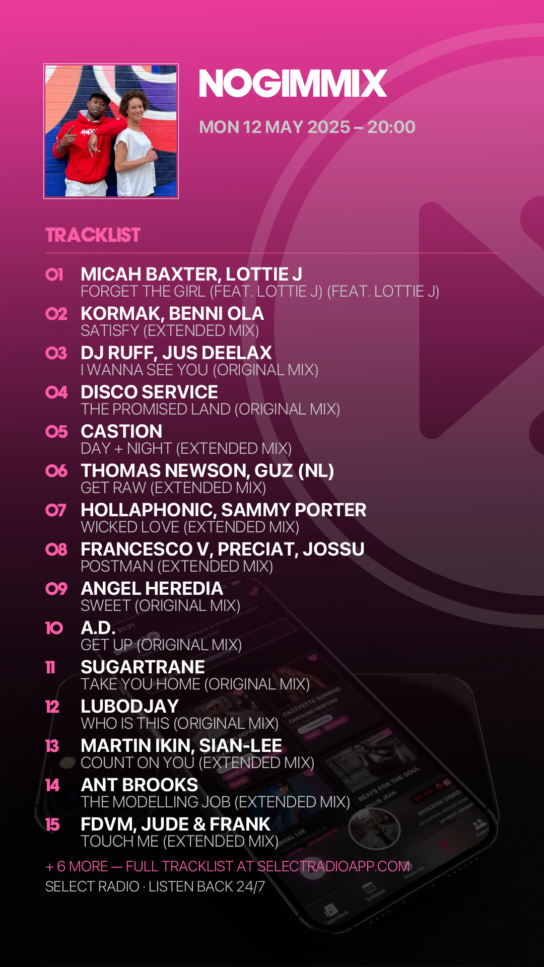Tracklist Story Preview
