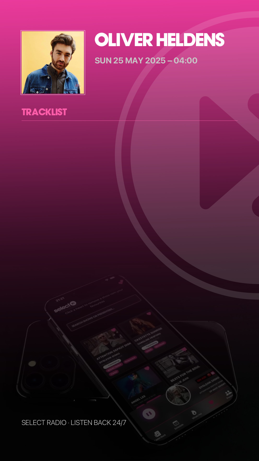 Tracklist Story Preview