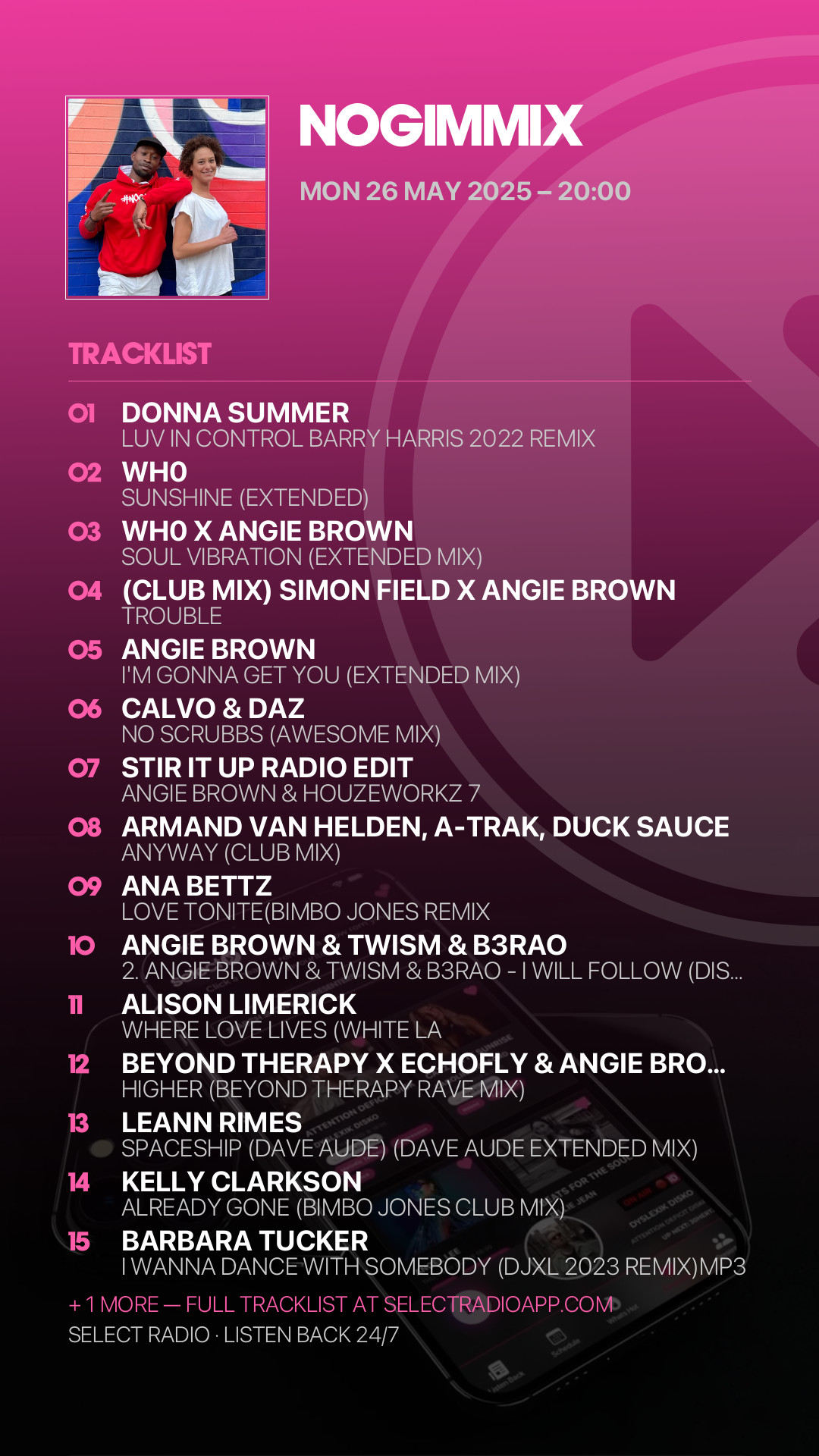 Tracklist Story Preview