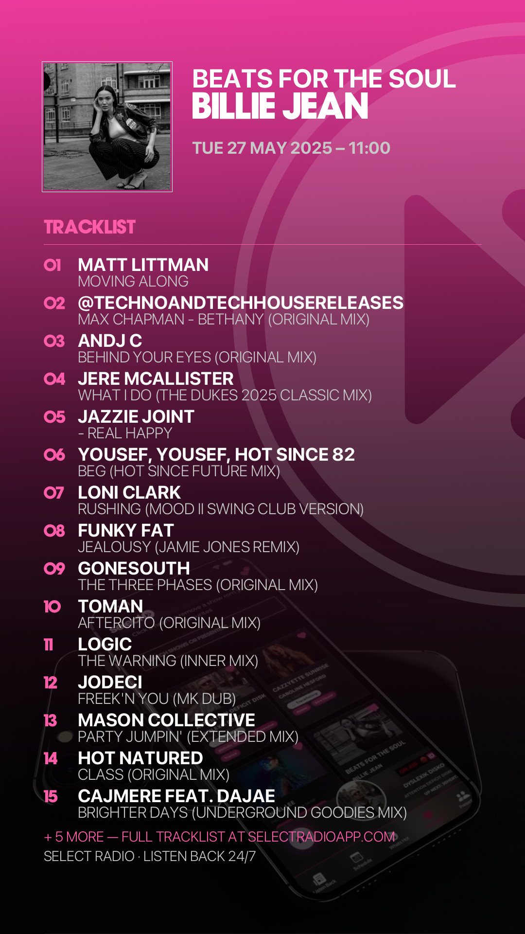 Tracklist Story Preview