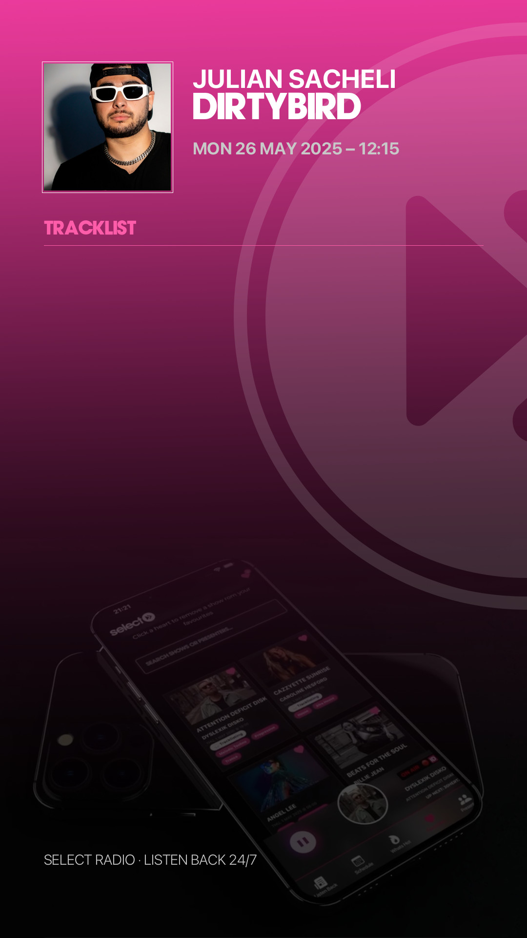 Tracklist Story Preview