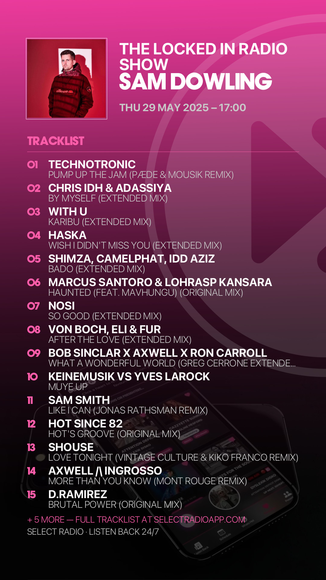 Tracklist Story Preview