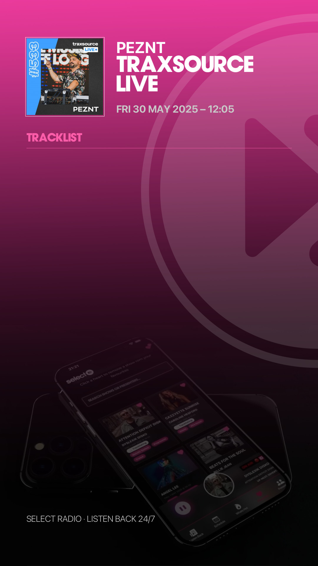 Tracklist Story Preview