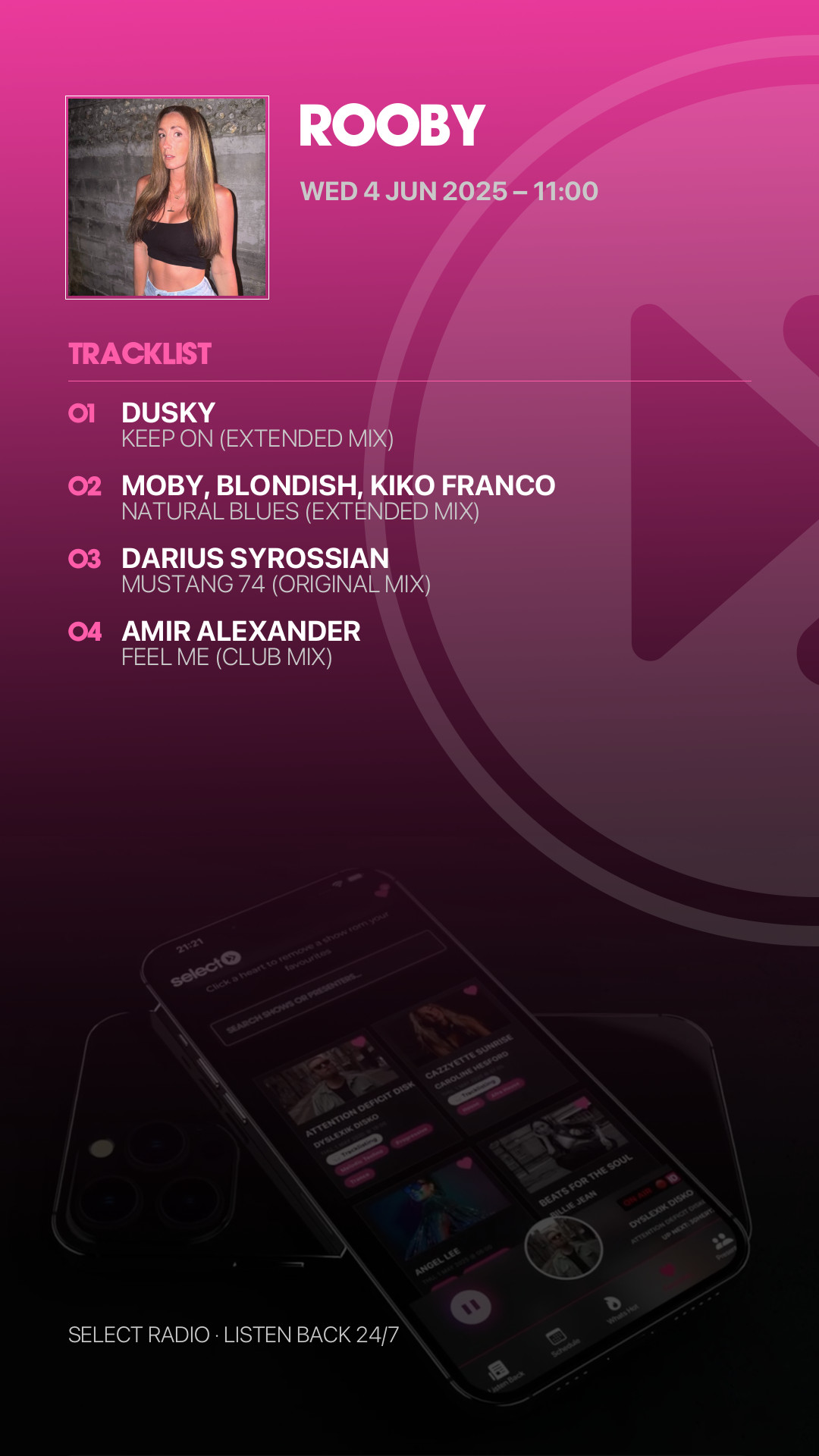 Tracklist Story Preview