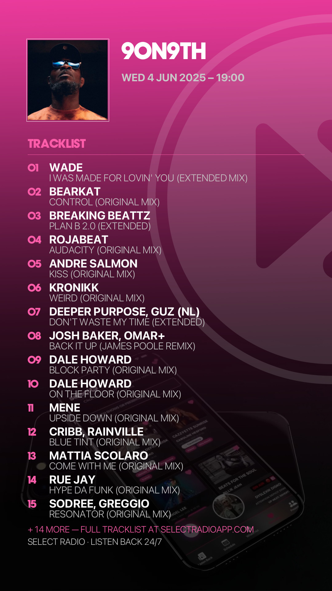 Tracklist Story Preview