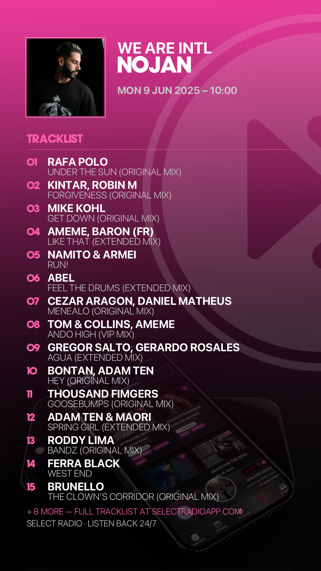Tracklist Story Preview