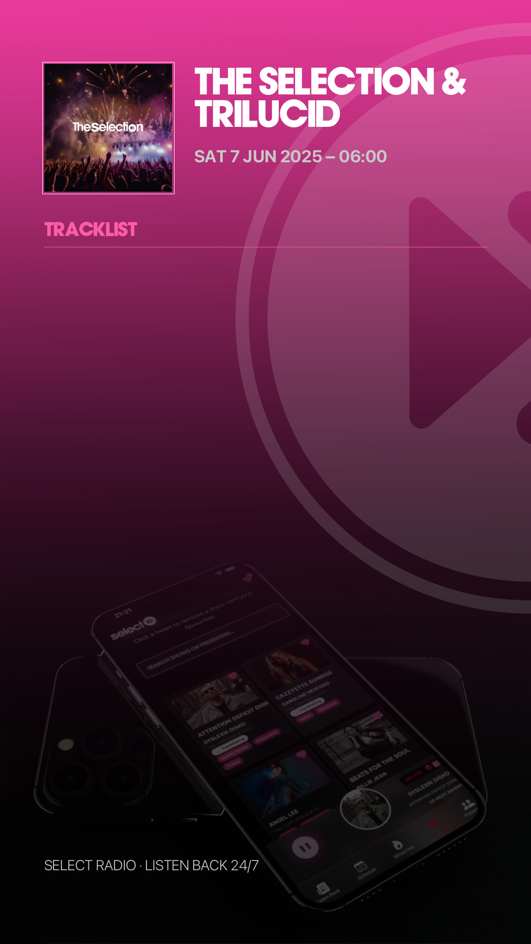 Tracklist Story Preview
