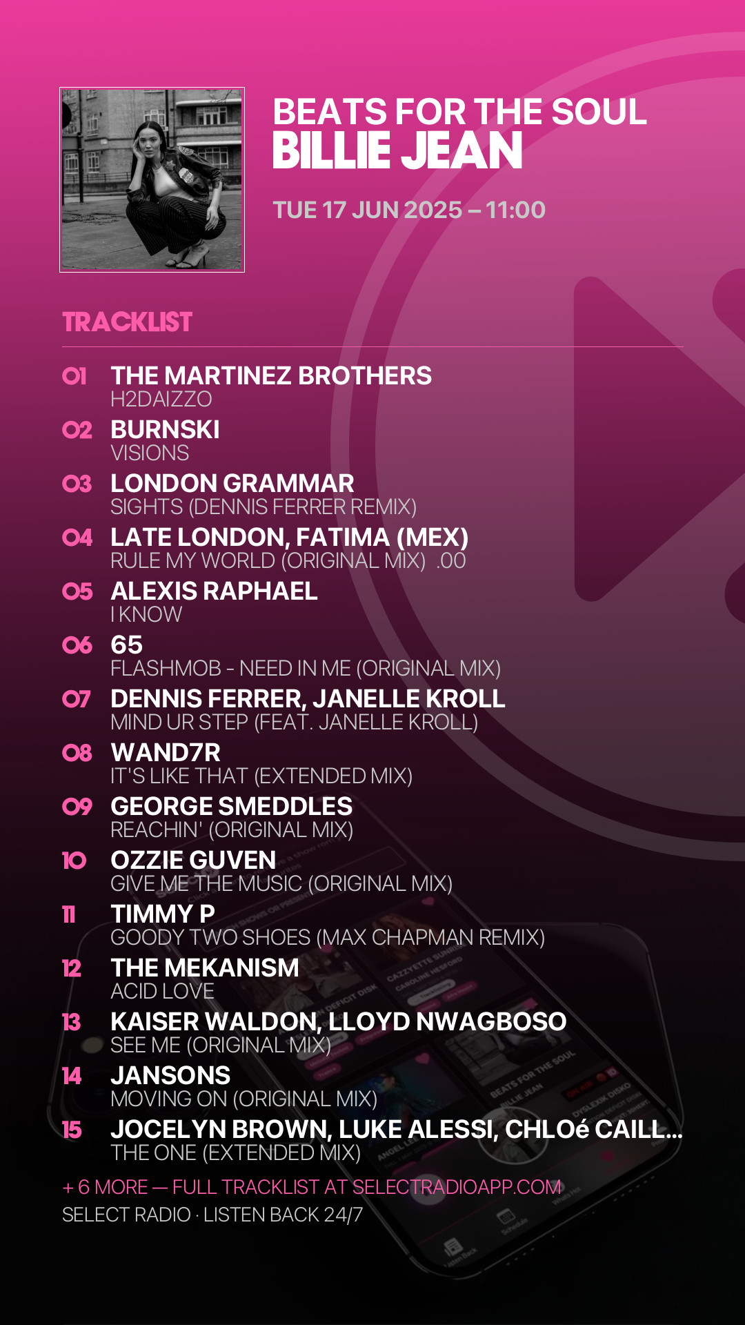Tracklist Story Preview
