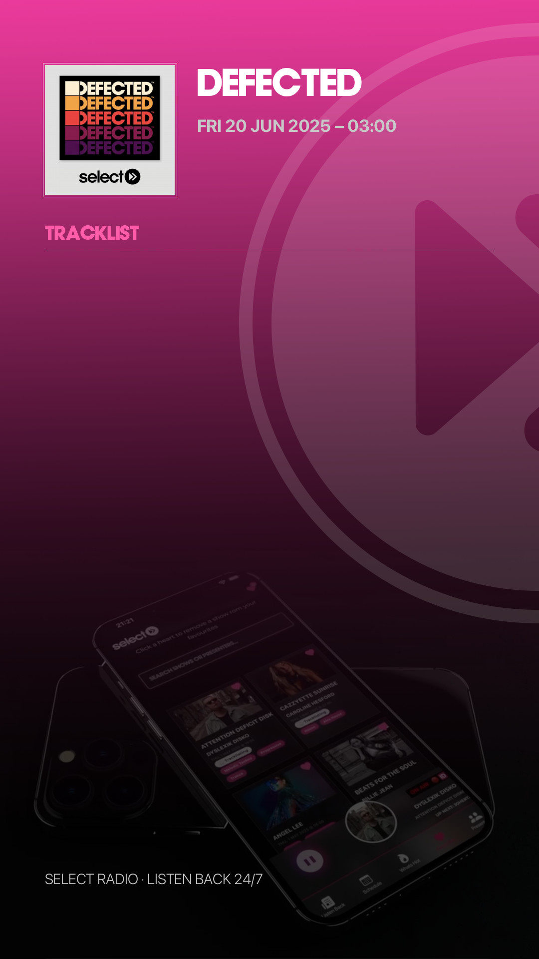 Tracklist Story Preview