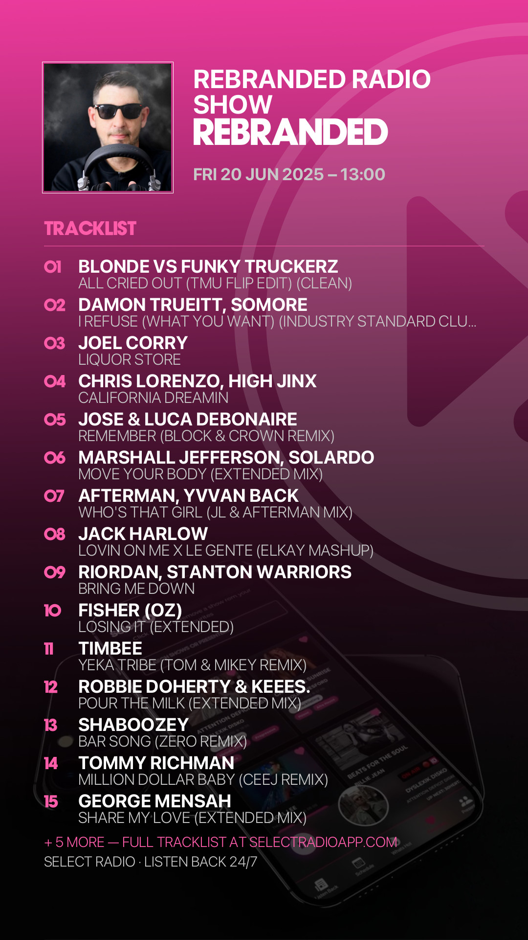 Tracklist Story Preview