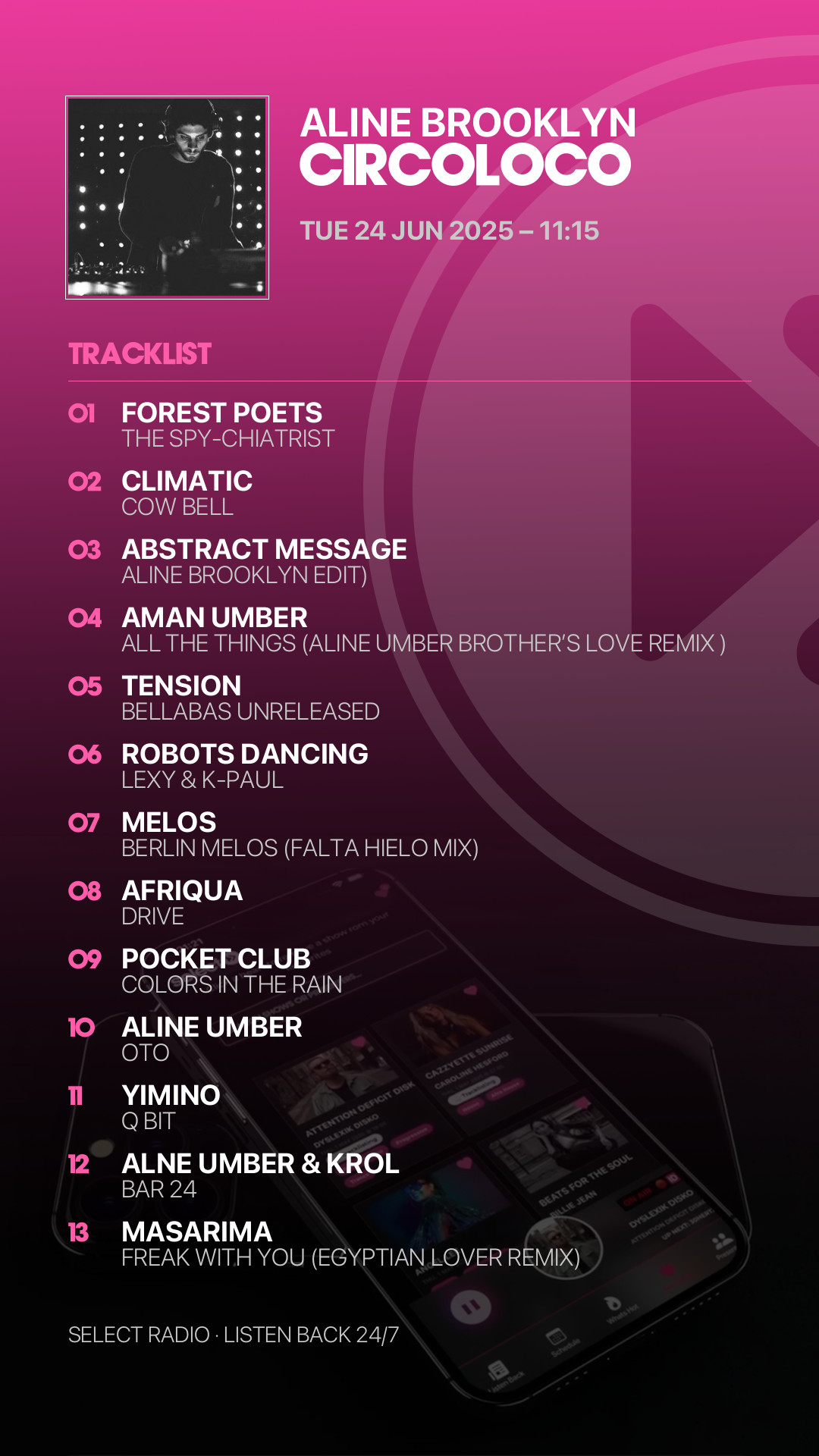 Tracklist Story Preview