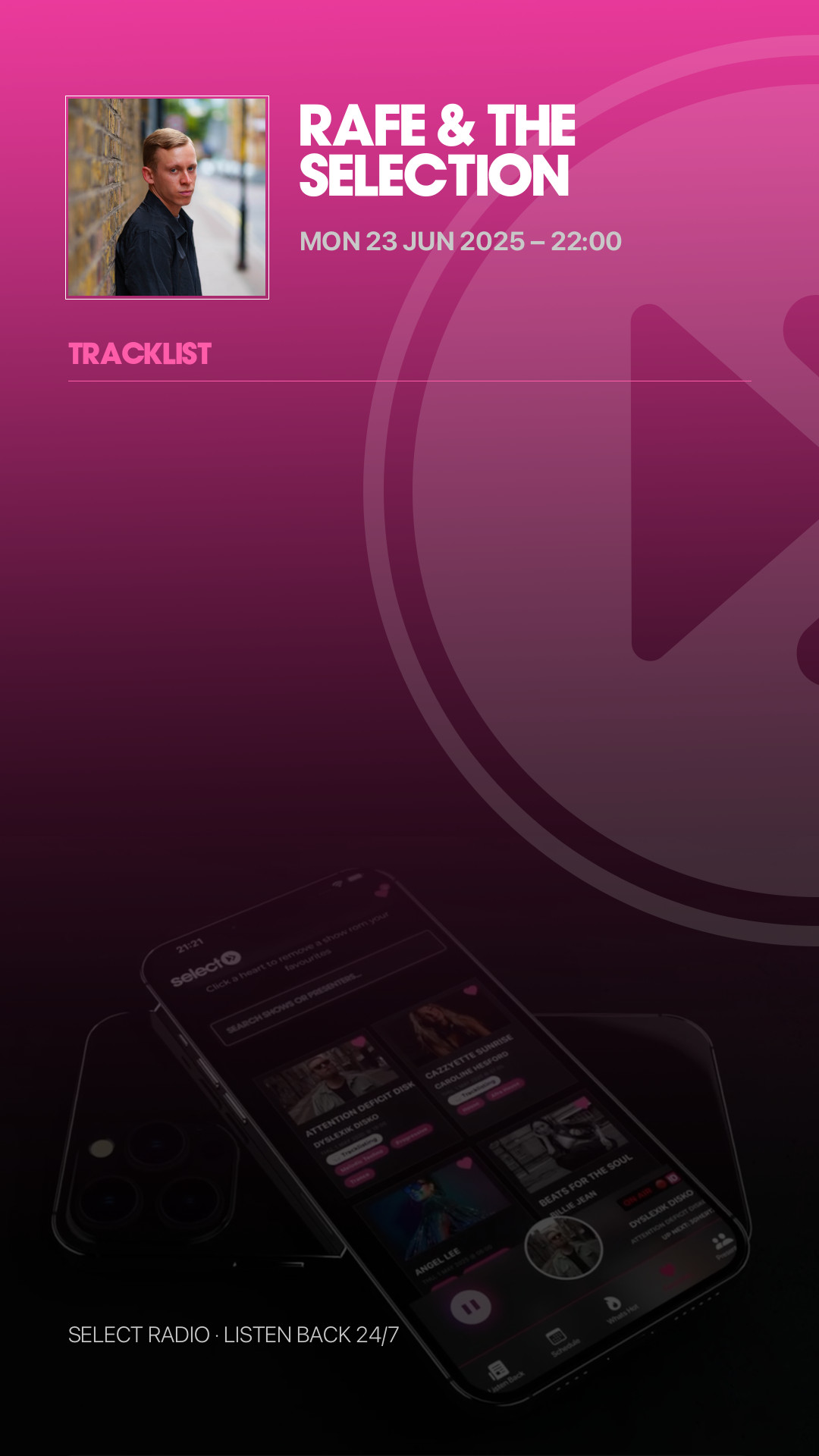 Tracklist Story Preview