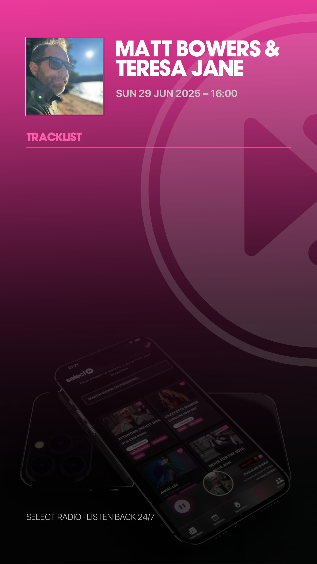 Tracklist Story Preview