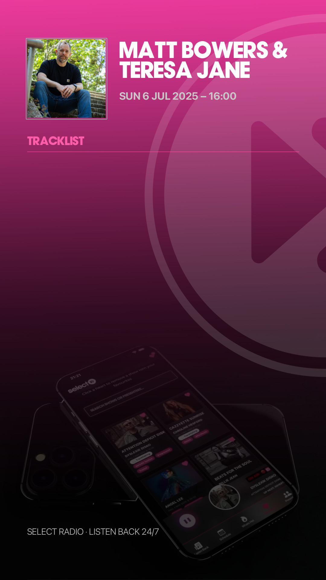 Tracklist Story Preview