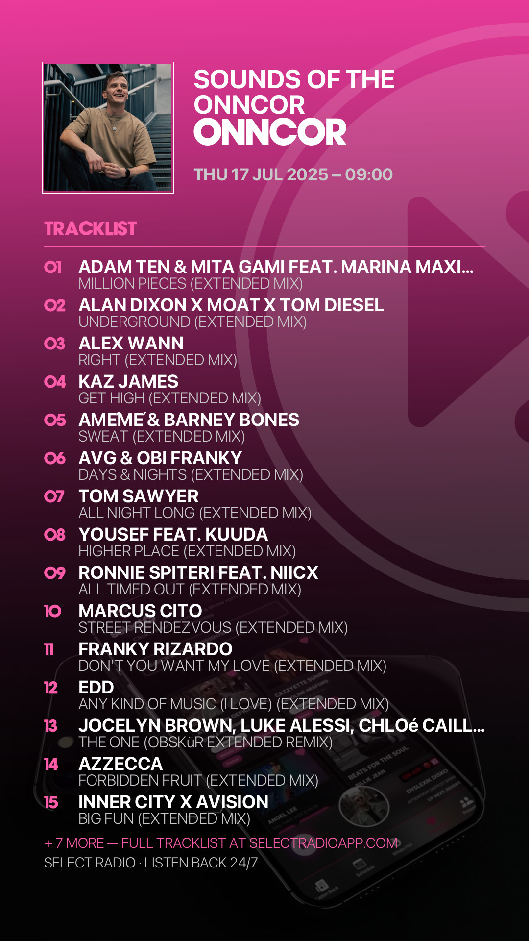 Tracklist Story Preview