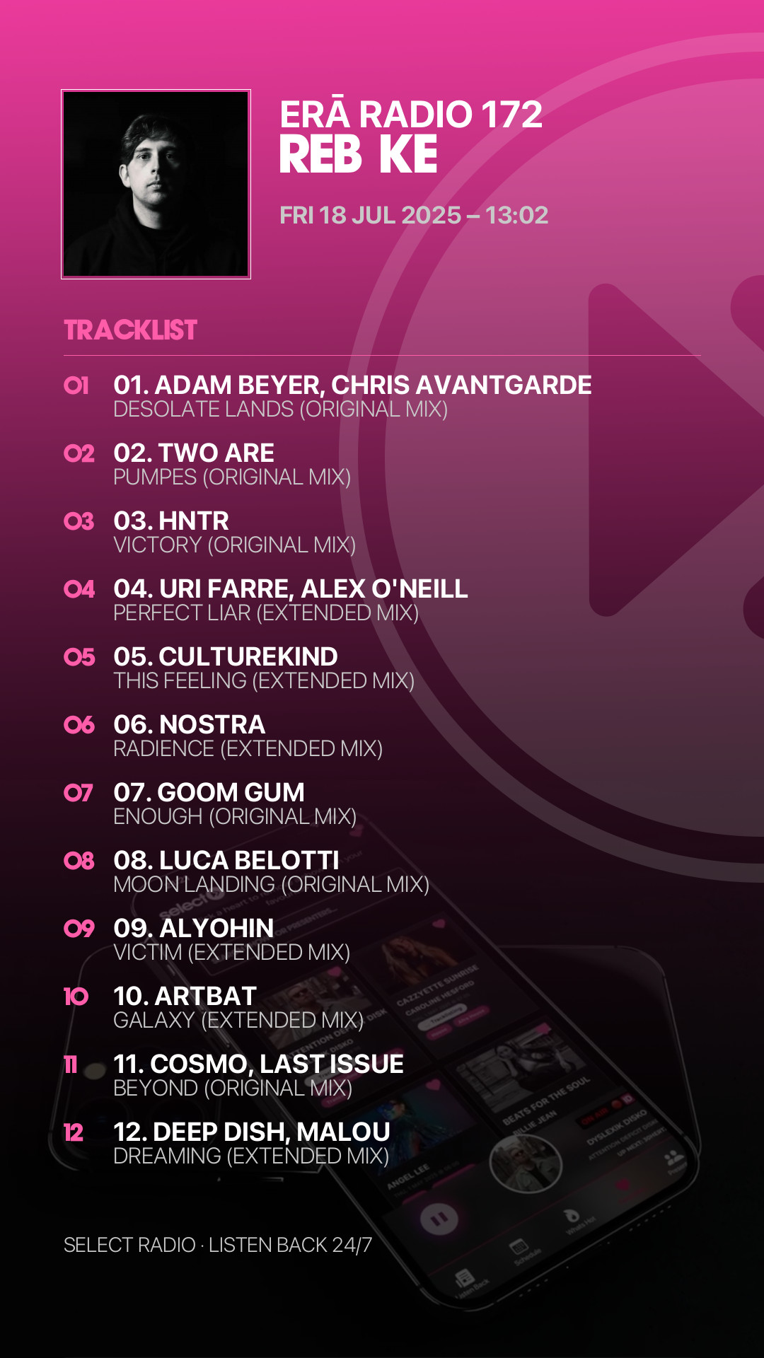 Tracklist Story Preview