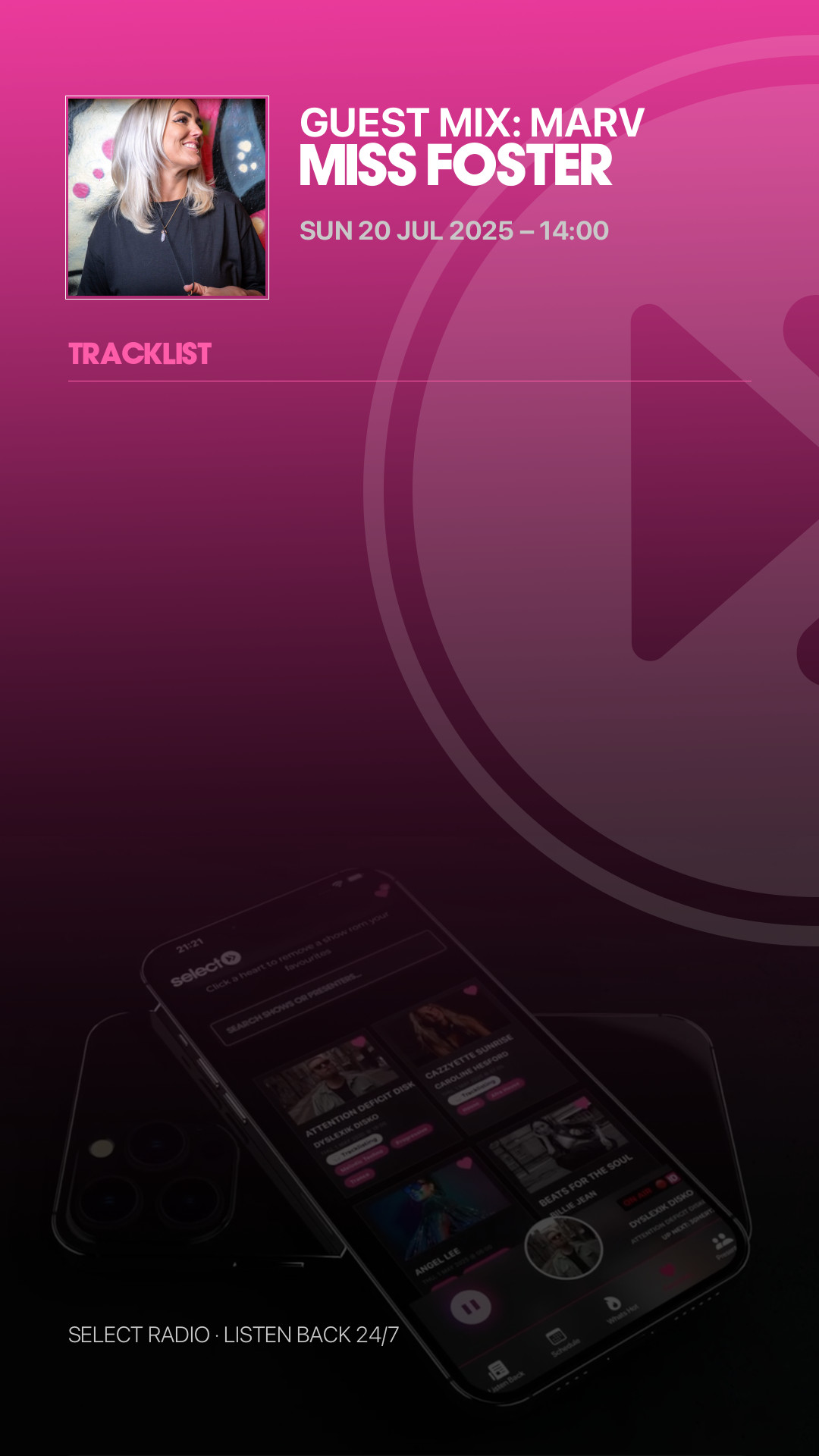 Tracklist Story Preview