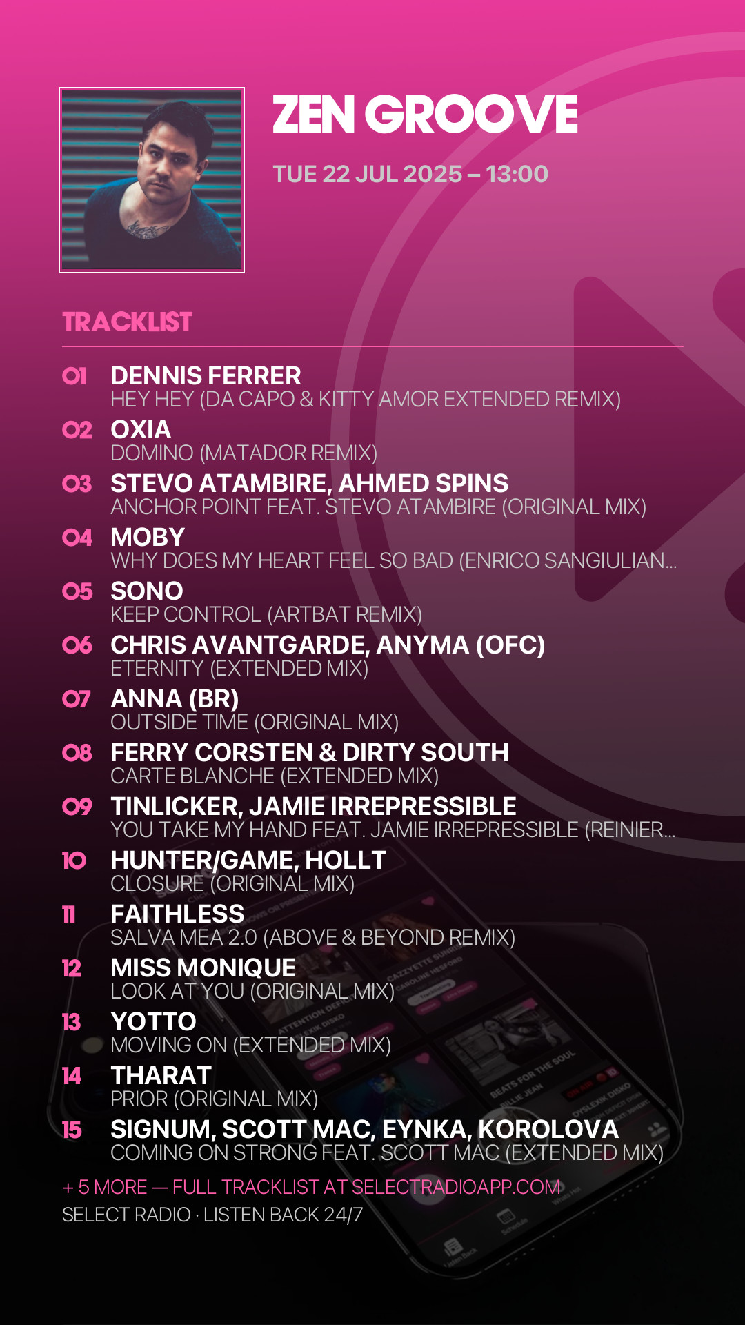 Tracklist Story Preview