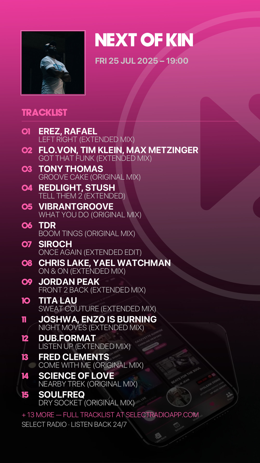 Tracklist Story Preview
