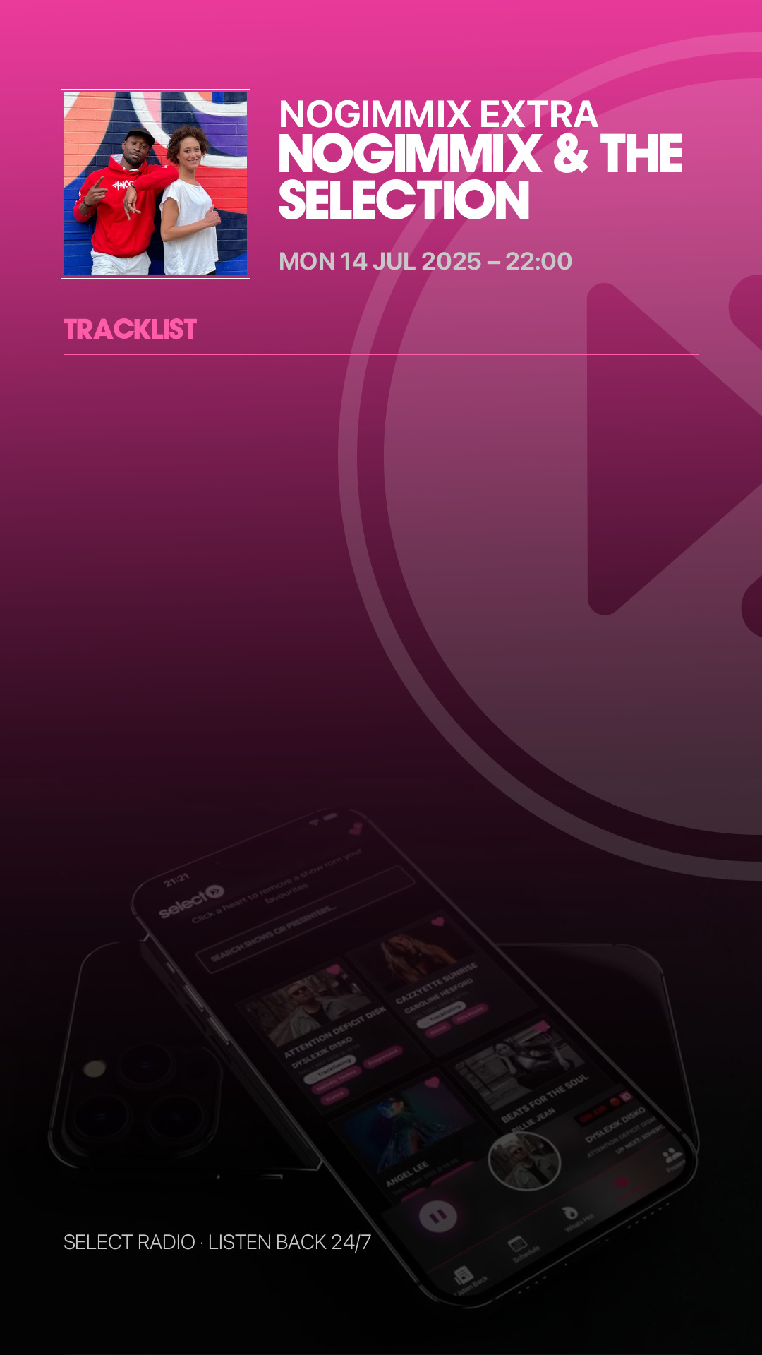 Tracklist Story Preview