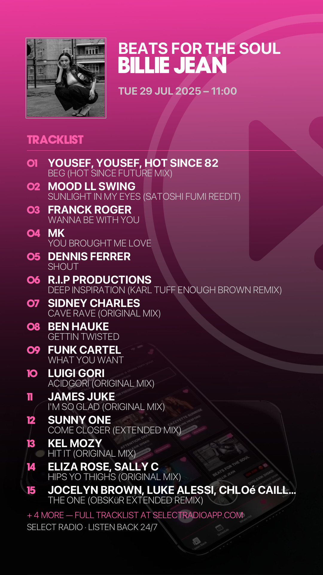 Tracklist Story Preview