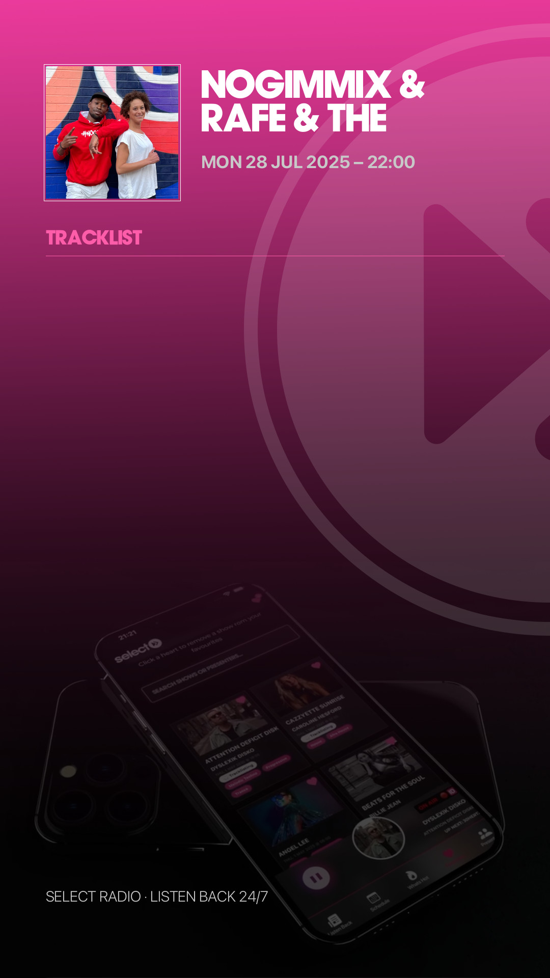 Tracklist Story Preview