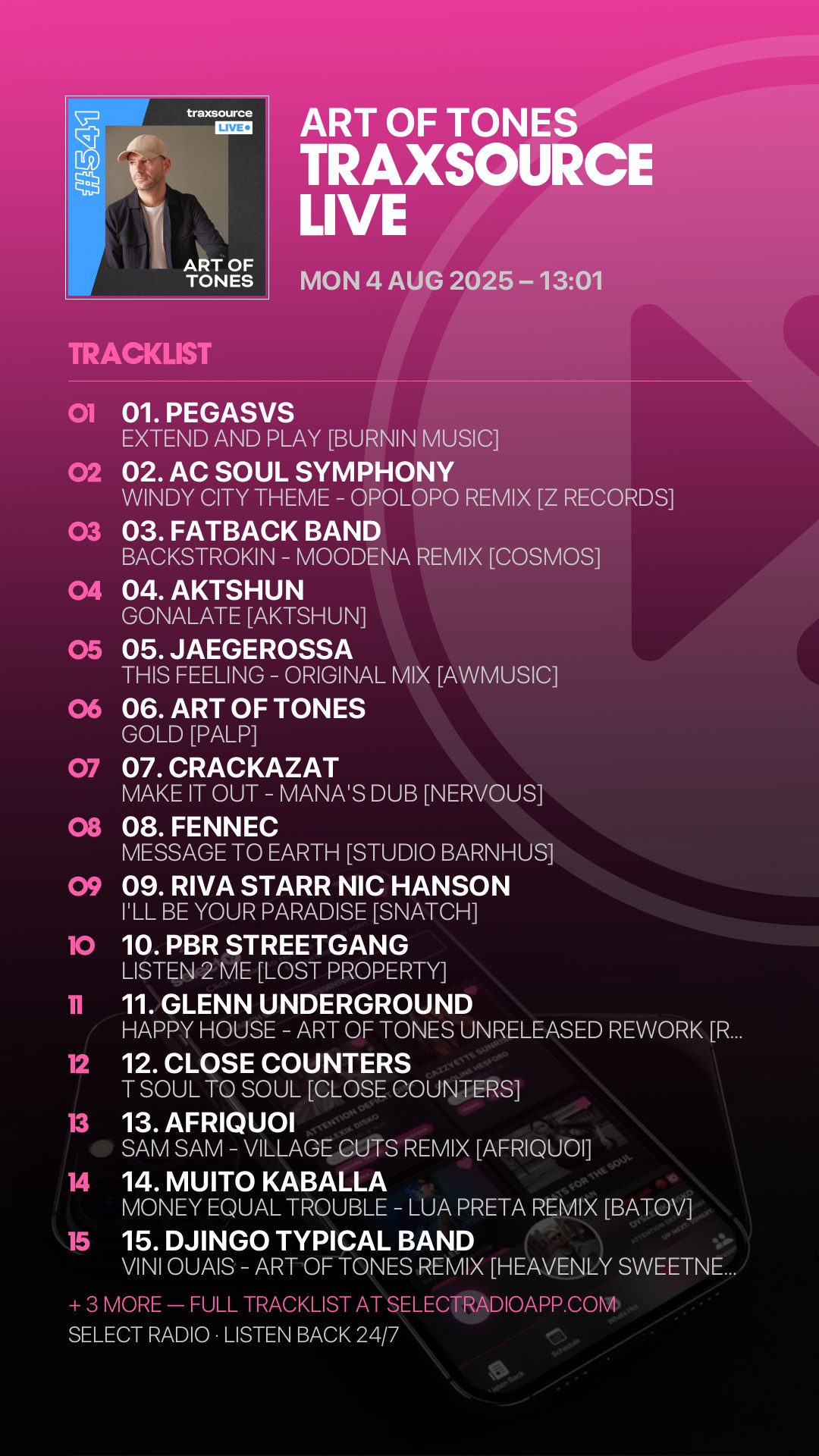 Tracklist Story Preview