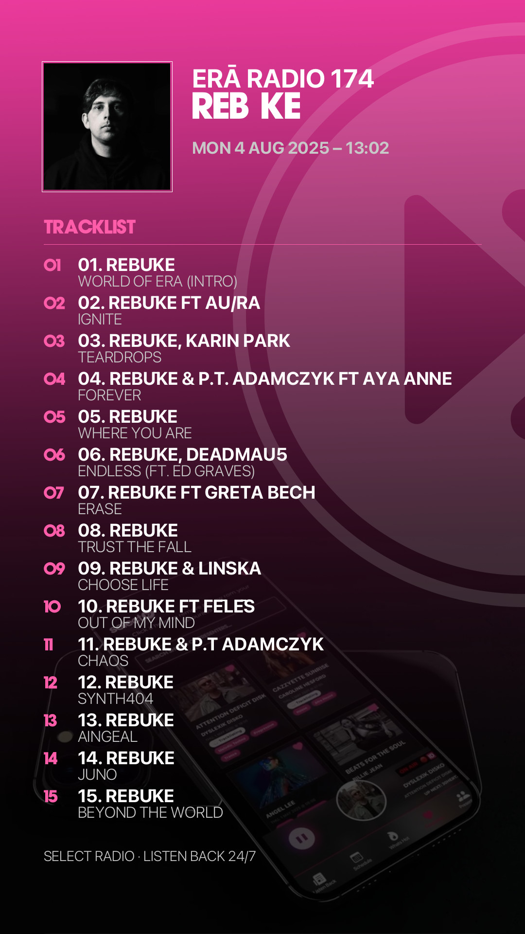 Tracklist Story Preview