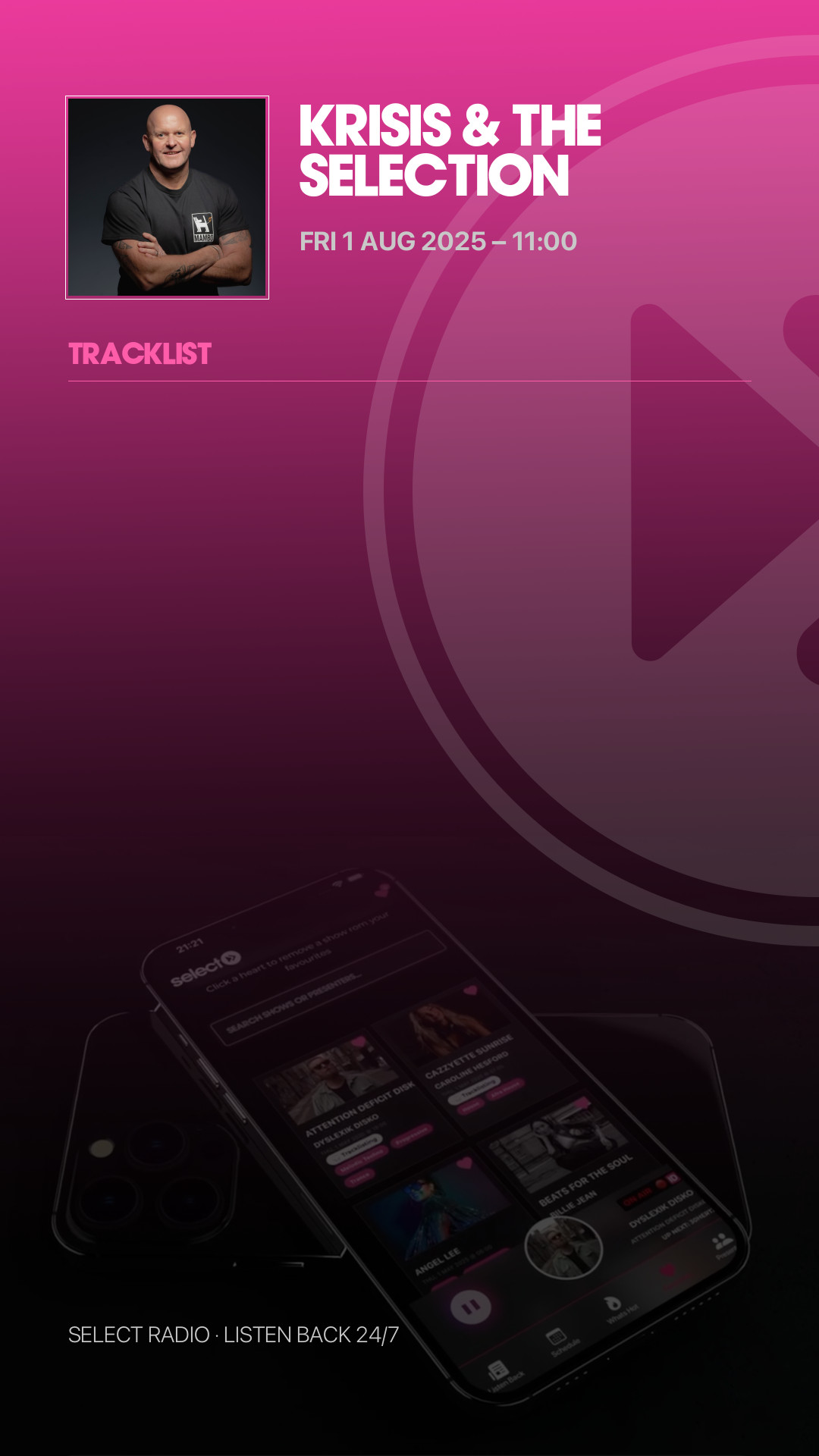 Tracklist Story Preview
