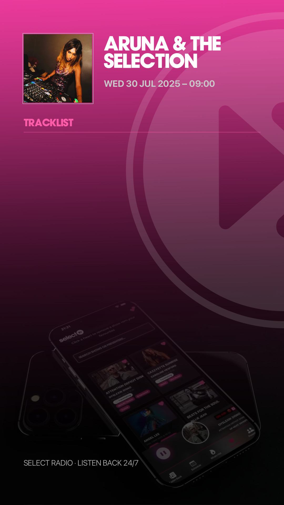 Tracklist Story Preview