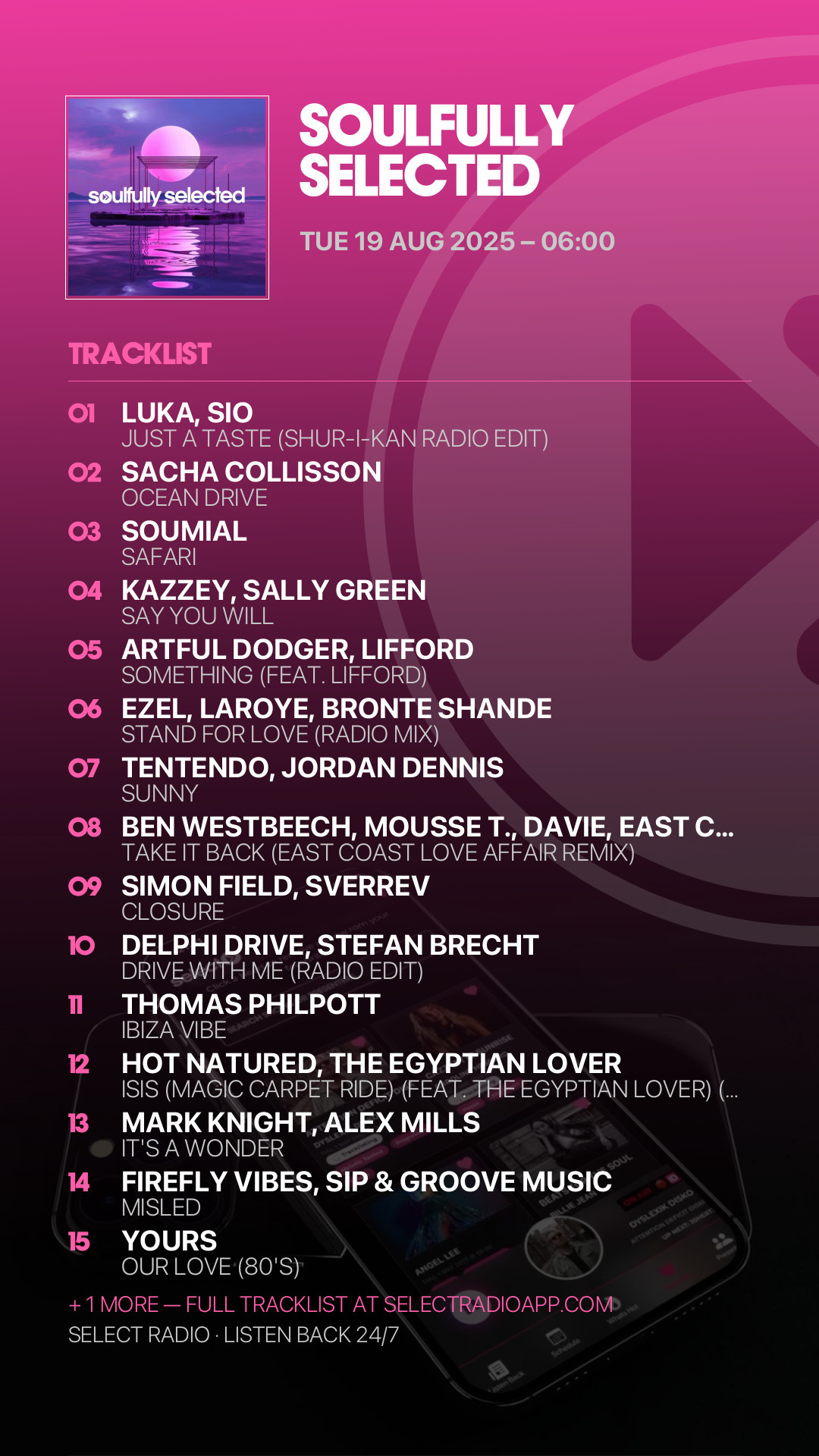 Tracklist Story Preview