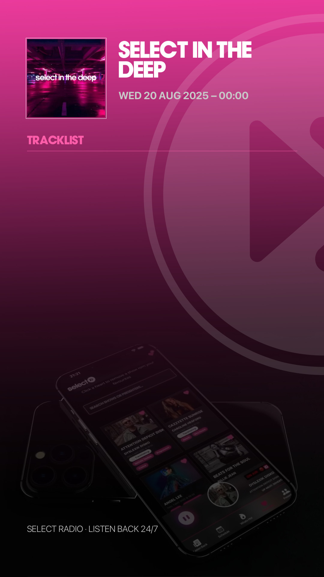 Tracklist Story Preview