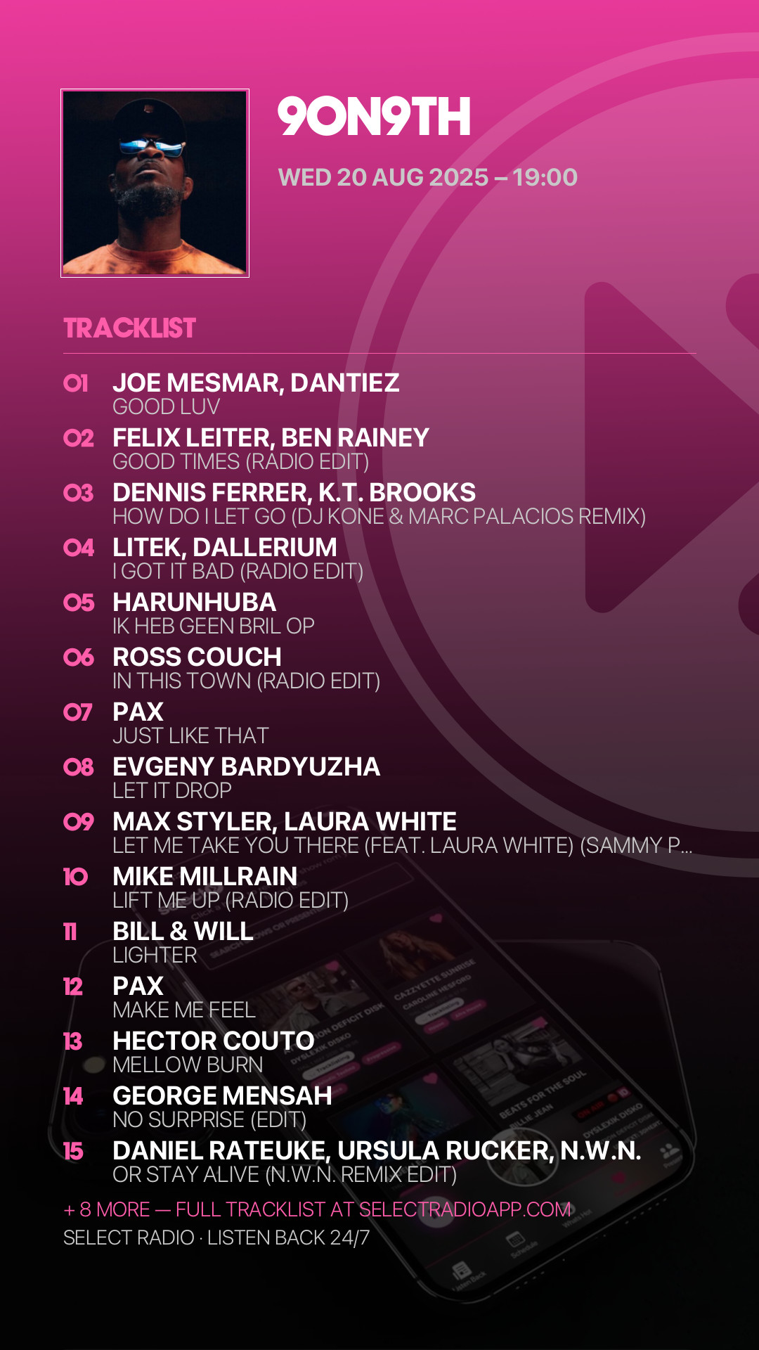 Tracklist Story Preview